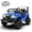 Blue, variant on Track Seven 12V Ride on Truck for Kids, 12V Kids Electric Car w/Remote Control, USB, Bluetooth, Microphone Jack, Power Display, Lights, Battery Powered Ride on Car for Boys Girls, Black