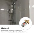 thumbnail image 1 of Thermostatic Mixing Valve Faucet Temperature Adjustable Mixer Control Tap Temperature Adjustable Spare Parts Repairing for Household Shower Room, 1 of 6