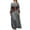 Gray, variant on ZQUUVOU Women's Medieval Dress Solid Long Sleeve Round Neck Maxi Length Vintage Elegant Party Gown Theme Outfits Red
