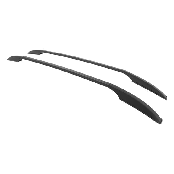 TFCFL 2pcs Roof Rack Side Rails Bars Black Aluminum Luggage Carrier For 2018-2024 Chevrolet Equinox