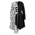 thumbnail image 1 of Cruella de Vil Costume Robe Carnaval Halloween pour Femmes Filles_a, 1 of 2