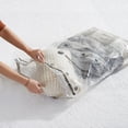 thumbnail image 4 of Laundry 360 X-Large Vacuum Storage Bags, Plastic, Closet Organizer, Clear, 2 Count, 4 of 8