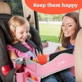 thumbnail image 2 of Bandeja de viaje PILLANI Kids para asiento de coche con juegos y bolígrafos para colorear, 2 of 6