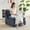 Navy, variant on Cloud Boneless Chair, Armless Floor Sofa, Comfy Accent Chair, Togo Sofa with Memory Foam, Chenille Lazy Bean Bag Chairs for Living Room, Bedroom, Fireside, No Assembly (Beige)