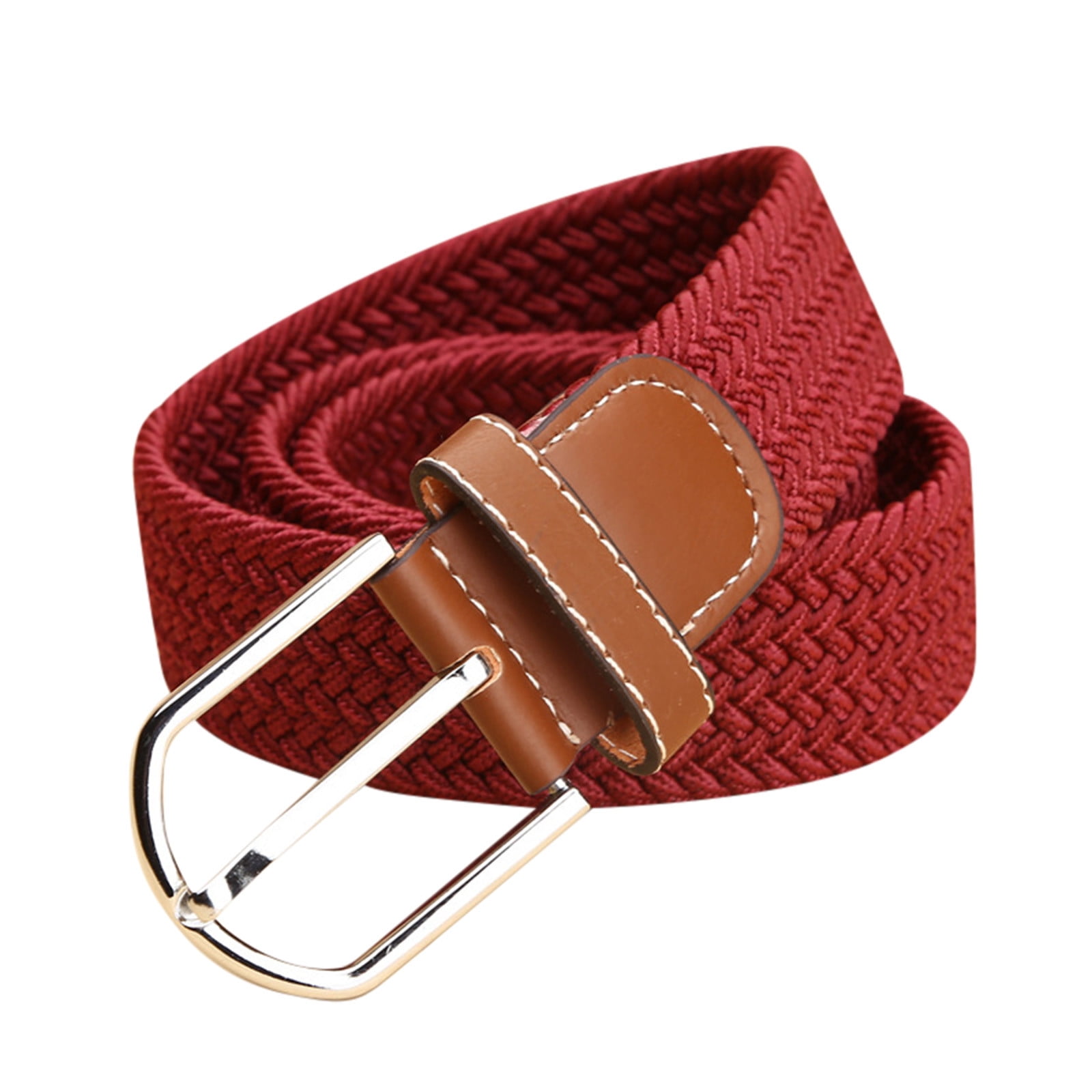 yuehao men women fashion waist belt narrow stretch dress belt pants