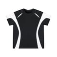 thumbnail image 6 of ZUKMRJPC Mens Short Sleeve T Shirt Fashion Color Block Crewneck Running Shirts Summer Casual Lightweight Athletic Gym Training Sport Tees, 6 of 7