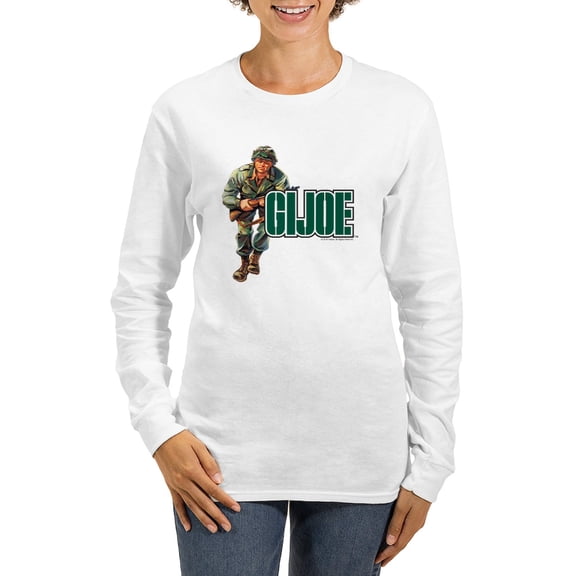 CafePress - G.I. Joe Logo Women's Long Sleeve T Shirt - Women's Long Sleeve Graphic Casual T-Shirt
