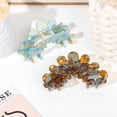 thumbnail image 6 of Hair Claw Clips Women Hair Clip French Style Barrettes Celluloid Leopard Print Accessories Jaw Clips for Thick Hair-2 Pack, 6 of 6