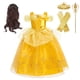 thumbnail image 1 of Disfraz de niña de Disney, vestido de princesa Aurora Bella, disfraz de lujo para niños, ropa de Navidad para Halloween, 4-5T (tag 120) Gao Jinjia LED, 1 of 2