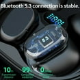 thumbnail image 5 of GT280 Wireless Earbuds Bass Stereo Sound with LED Display Charging Case Earphones for Running Workout Gym, 5 of 8
