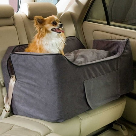 UPC: 0729053374721 | Snoozer Lookout II Dog Car Seat with Storage Tray  Large  Anthracite