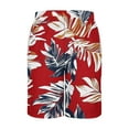 thumbnail image 4 of Horkkom Mens Swim Trunks Bathing Board Shorts Summer Vacation Beach Shorts Drawstring Hawaiian Shorts with Pockets Casual Swimwear Surfing, 4 of 5