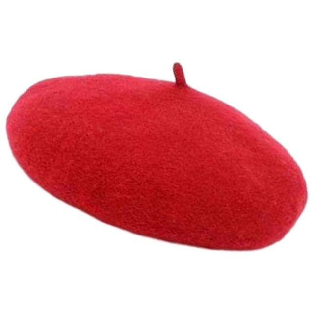 lionlar Dog Cat Hat Wool Beret Adjustable Elastic Rope Costume Dog Holiday Birthdays Dog Red