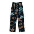 thumbnail image 4 of Pantalones largos de franela a cuadros, térmicos, casuales, de moda, para niños y niñas., 4 of 5