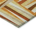 thumbnail image 4 of Addison Rugs Chantille Indoor/Outdoor Transitional Squares Orange Washable Rectangle Rug, 8' x 10', 4 of 6