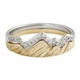thumbnail image 1 of Anillo de plata de ley TUNC diseño montaña tamaño 7, 1 of 2