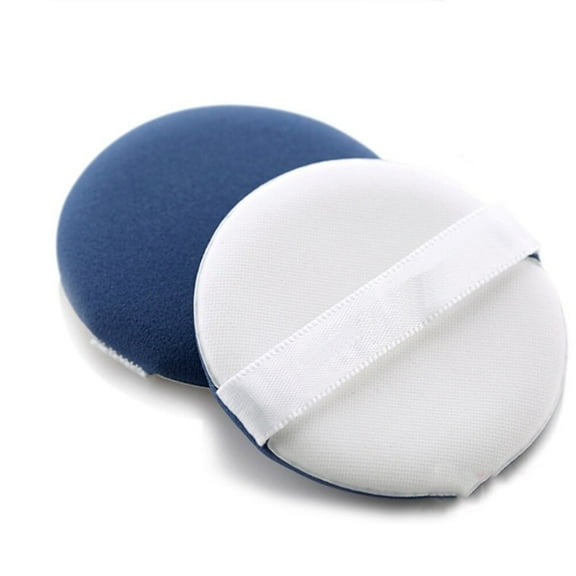 NICEXMAS Puff Powder Applicator Makeup Facial Powder Puff Blue 1 Piece 2.1*2.1*0.28Inch