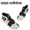 thumbnail image 1 of Adi - das Dame 8 EXTPLY White Black ID5678 Mens Basketball Shoes Sneakers Size 11, 1 of 6