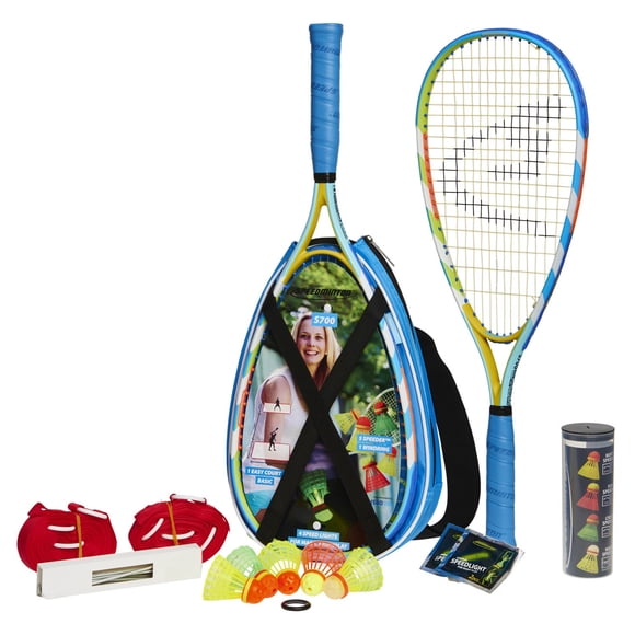 Speedminton S700 Set, 2-Player Speedminton Racquet Game