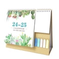 thumbnail image 4 of Mini Desk Calendar, Small Calendar 2024-2025 -Standing Flip Desktop Calendar with Stickers for Home Office School Desk Decorations, 4 of 4