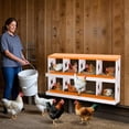 thumbnail image 4 of 8-Hole Chicken Coop Nesting Box with Ventilation, Galvanized Steel Laying Box for Hens & Ducks, 4 of 7