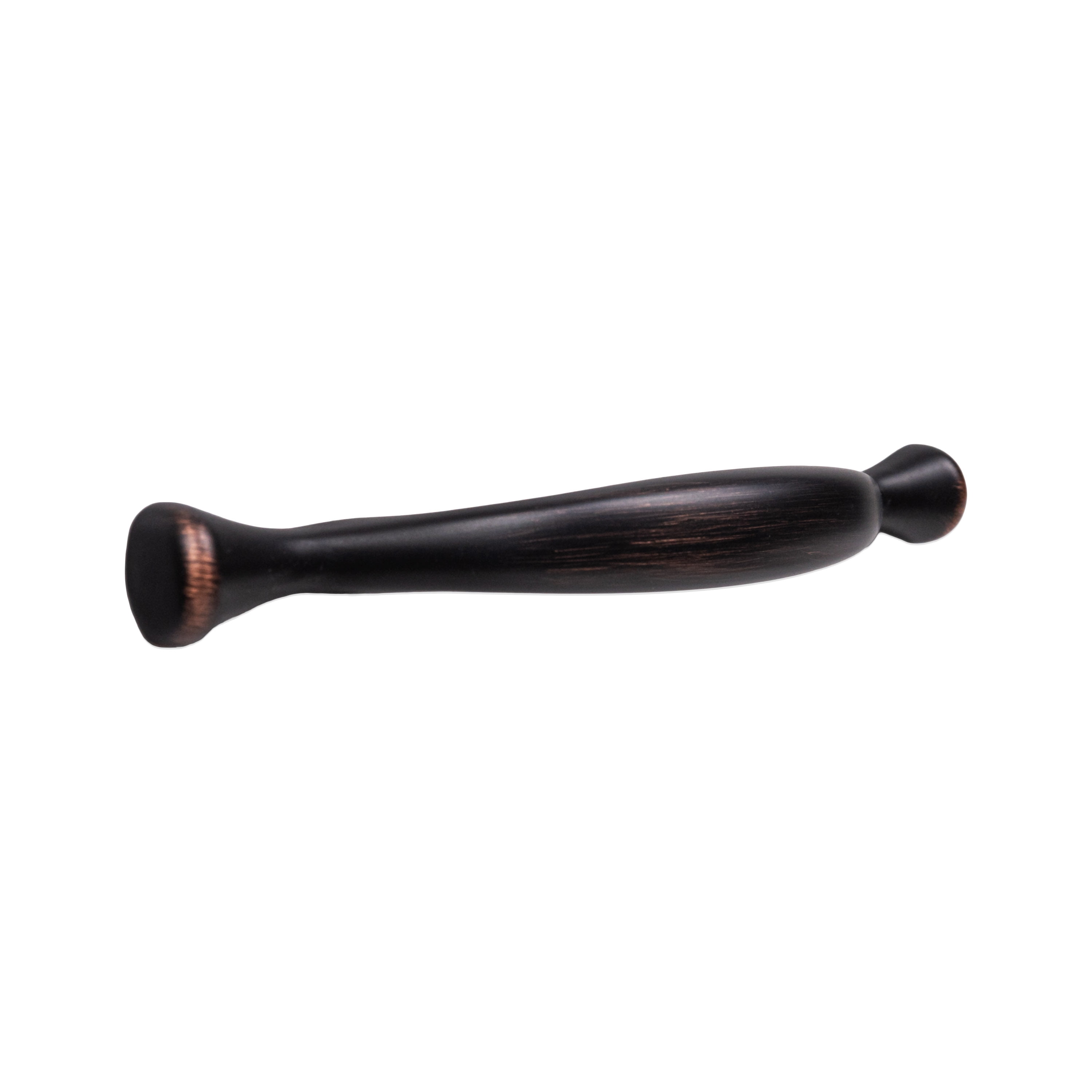 Mainstays 3" (76mm) Center-to-Center Footed Cabinet Pull, Oil Rubbed Bronze, 2 Pack