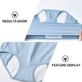 thumbnail image 2 of MasteelfCA 3 Pcs Culottes Menstruelles en Coton Respirantes pour Femmes, 2 of 7
