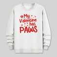 thumbnail image 4 of PNTUTB Fashion Valentine's Day Men's Print Loose Casual Crew Neck Hoodless Pullover Long Sleeves Sweatshirts, 4 of 6