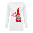 thumbnail image 4 of Sudadera de estilo étnico, sudaderas informales para el día de San Valentín para mujer, camisetas de manga larga para invierno y otoño, suéter acogedor, camisetas, blusa Fridja hkj202, 4 of 4