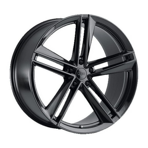 OHM Aluminum Rim LIGHTNING 18X8.5in Gloss Black Finish, 1885LTG305120B64