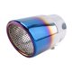 thumbnail image 2 of Tubo de escape del silenciador trasero del automóvil para JL 2018 2019 Accesorios para tubo de escape para automóvil, plateado y azul, 2 of 5