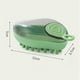 thumbnail image 2 of Cepillo de baño para mascotas con dispensador de champú - Cepillo de masaje 2 en 1 para perros y gatos - capacidad de 80 ml, cerdas suaves, agarre antideslizante, 2 of 2