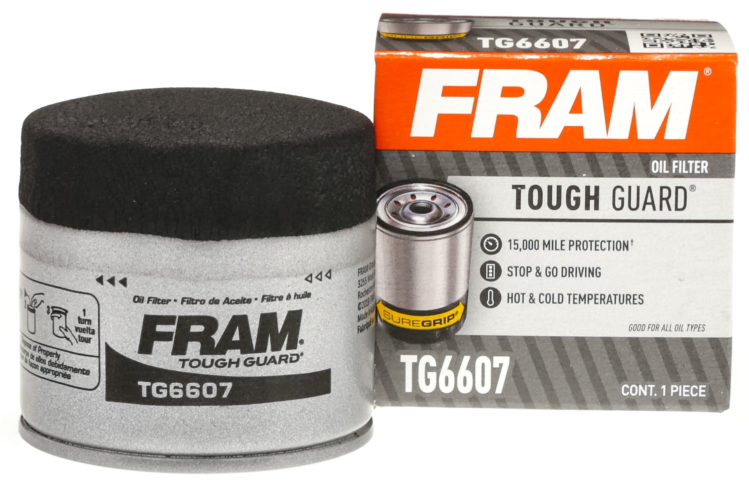 Buy FRAM Tough Guard 15,000 Mile Oil Filter, TG6607 Online at Lowest