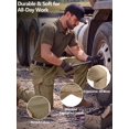 thumbnail image 5 of liyiyiyia Mens Ripstop Cargo Pants Fleece Lined Winter Insulated Water Resistant Work Utility Hiking Snow Pants, 5 of 7