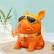 thumbnail image 1 of Caja de pañuelos para perros perfecl de resina naranja, 1 of 8