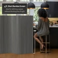 thumbnail image 6 of 4 ft. Short Bamboo Wave Screen - Grey, 6 of 7