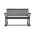 thumbnail image 2 of Baxter Rocking Loveseat Wood, 2 of 8
