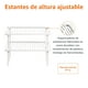 thumbnail image 3 of Estantes apilables de almacenamiento de cocina, 3 of 4