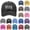 Black, variant on Men's Embroidered Pigment Dyed Baseball Cap Washed Vintage Distressed Cotton Dad Hat Low Profile Unstructured 6 Panel Cap with Curved Brim Adjustable Metal Buckle, Coffee,One Size