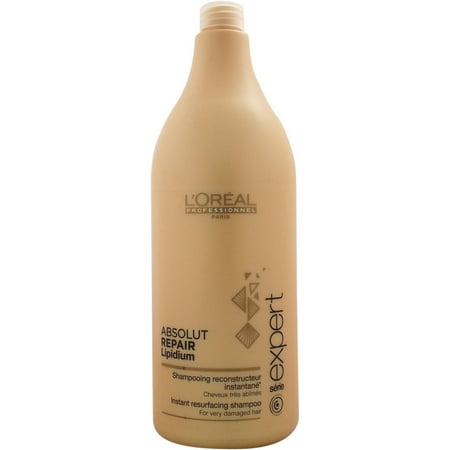 Serie Expert Absolut Repair Lipidium Shampoo by L'Oreal Professional for Unisex, 50.7 oz - Walmart.com