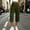 Army Green, variant on Ayolanni Capri Sweatpants Women Army Green Low Rise Baggy Sweatpants Drawstring Athletic Straight Leg Pants with Pockets