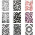 thumbnail image 2 of 9Pcs 9 Styles Embossing Folders Concave Convex Embossing Stencils Plastic Embossing Folders Photo Templates, 2 of 8