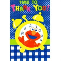 Sesame Street Vintage 1998 'Time to Thank You' Thank You Notes, 8 Count