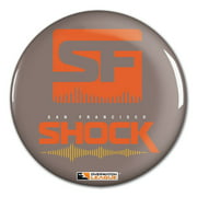 Angle View: San Francisco Shock WinCraft Team Logo 3" Button Pin