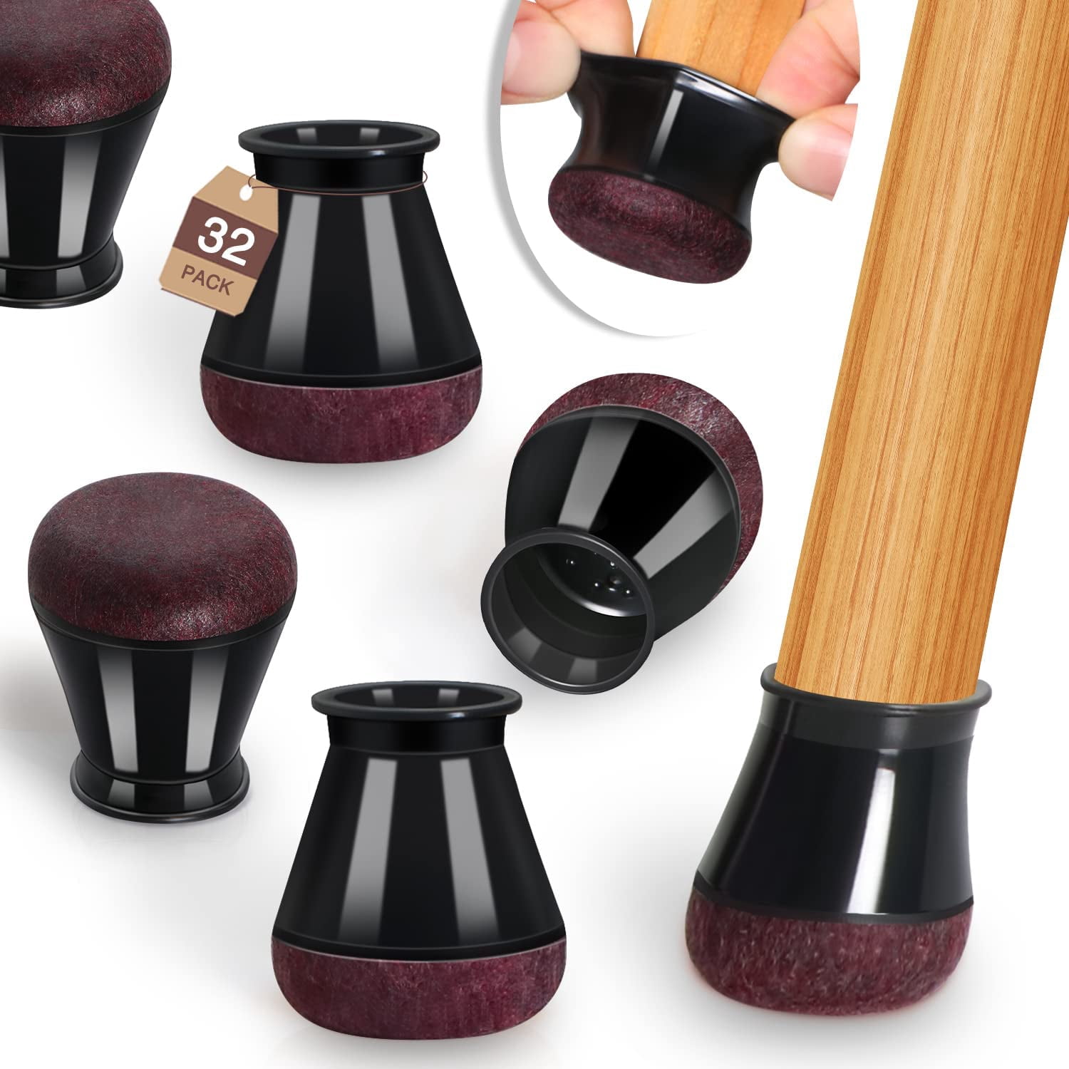 Chair Leg Floor Protector Chair Sliders Floor Protector Rubber Chair ...