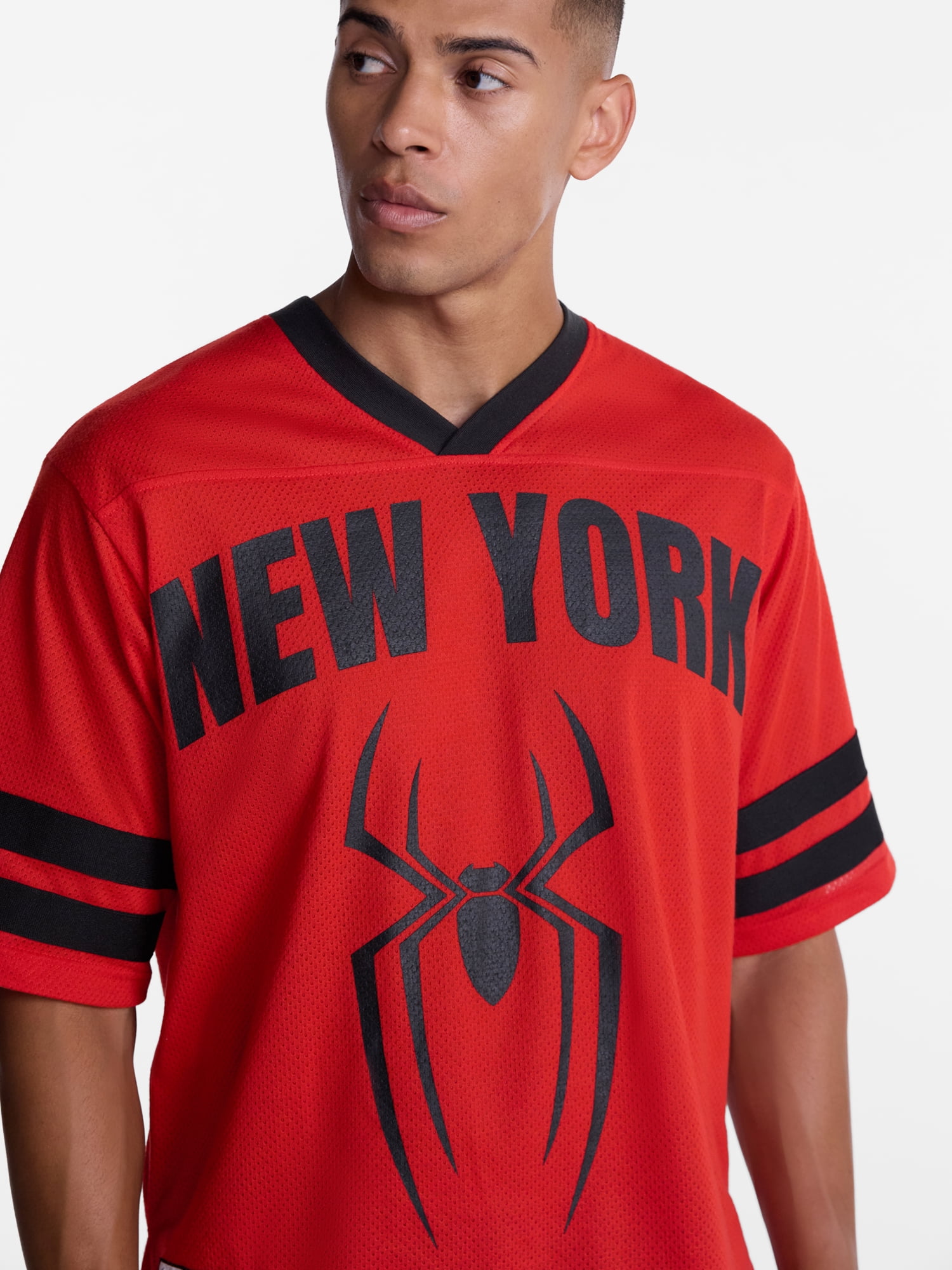 Spider-Man Men's & Big Men's Graphic Jersey, Sizes XS-5XL
