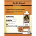 Gorilla Clear 100 Silicone Sealant Caulk, 2.8 Ounce Squeeze Tube
