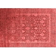 thumbnail image 1 of Ahgly Company Indoor Rectangle Oriental Red Industrial Area Rugs, 4' x 6', 1 of 4