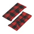 thumbnail image 6 of Uemuo Red Black Plaid Printed Sports Headbands for Men Women,Moisture Wicking Workout Headband, Sweatband Headbands,Non-slip Workout Gym Yoga Headband, 6 of 9