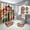 02, variant on Lheaggik Cartoon Story 4 Pcs Bathroom Sets with Shower Curtain and Rugs, Waterproof Polyester Shower Curtain Sets with Hooks